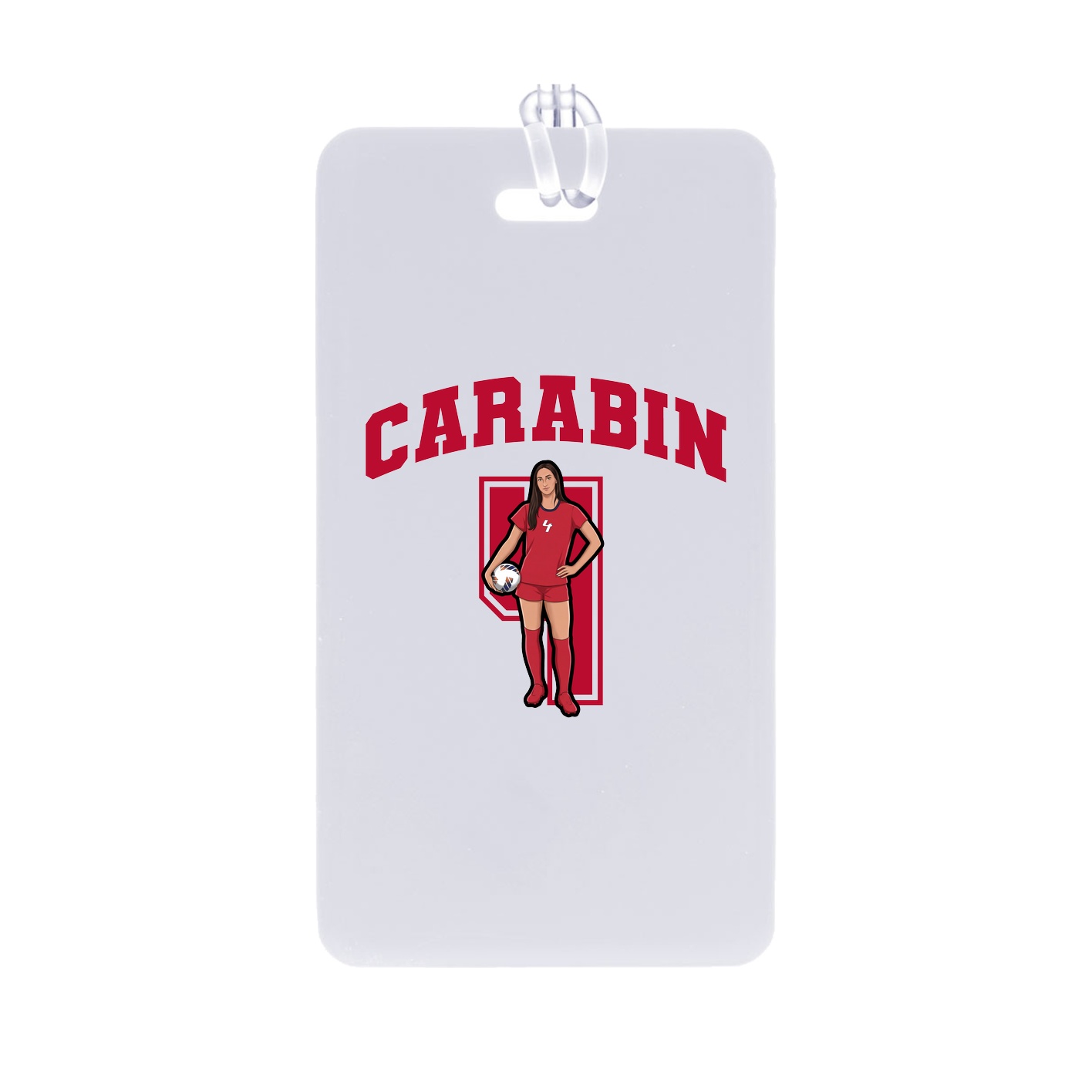 Bag Tag — Number in Classic