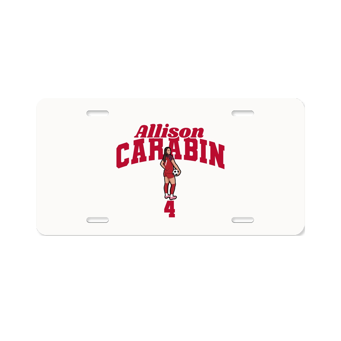 License Plate — Signature Arch in Classic