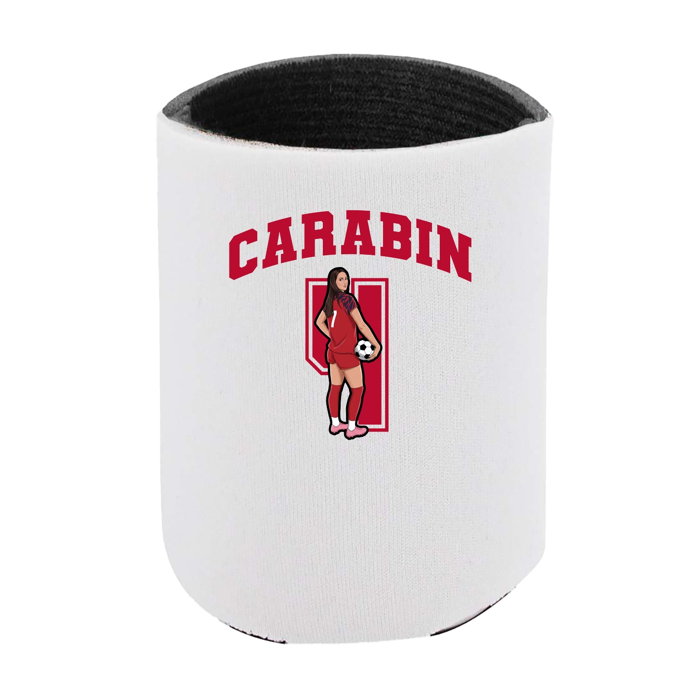 Can Holder — Number in White
