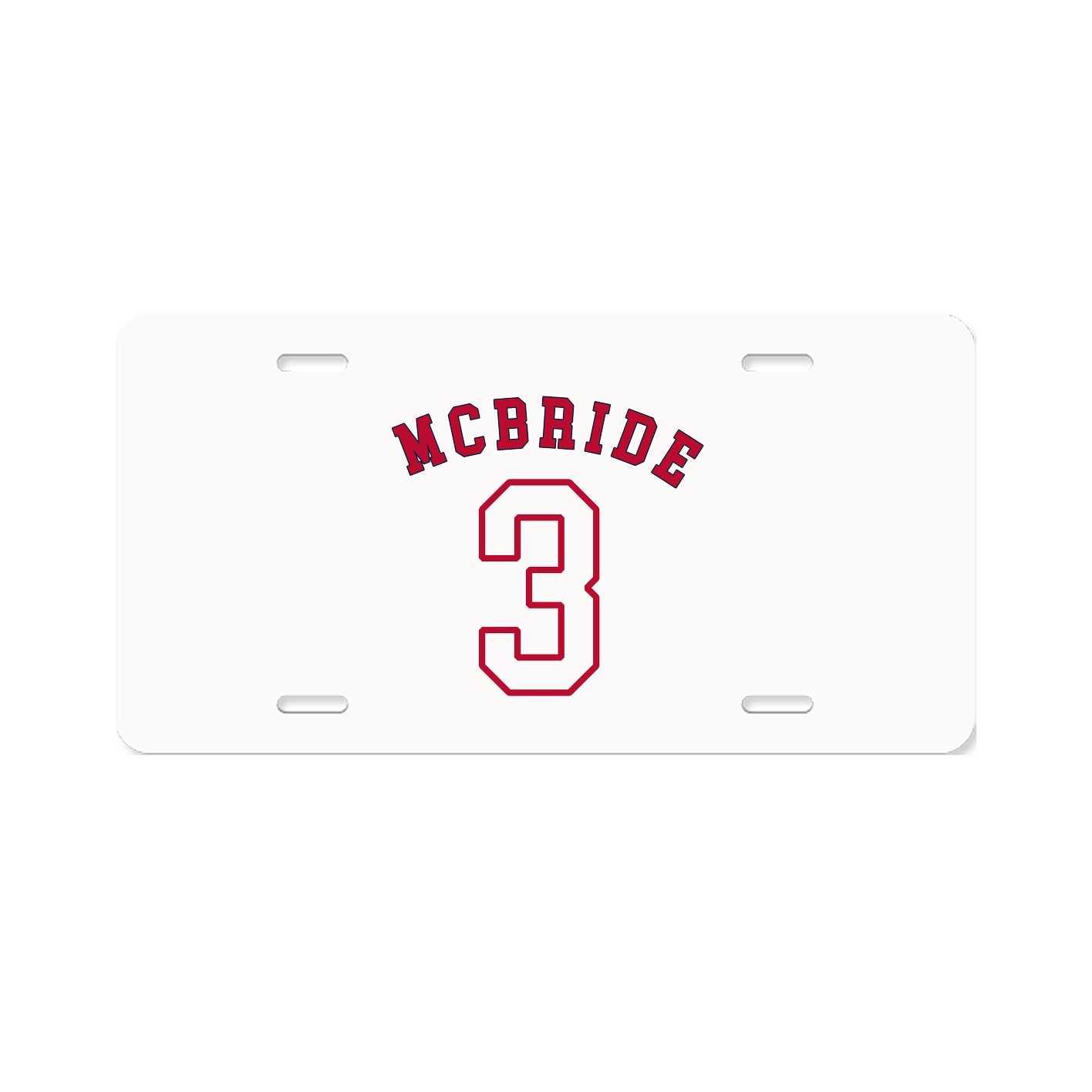 License Plate — Shirsey Arch in Classic