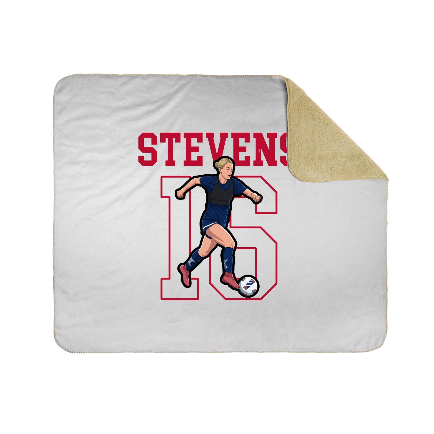 50x60 Sherpa Lined Throw Blanket