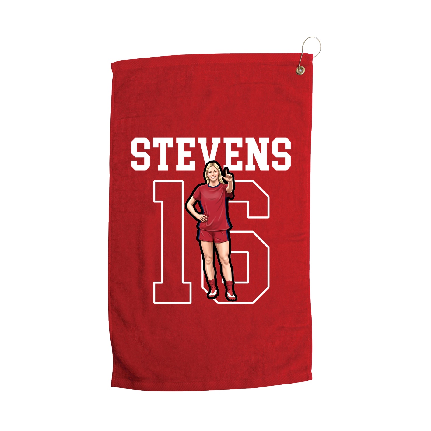 Golf Towel — Shirsey in Red