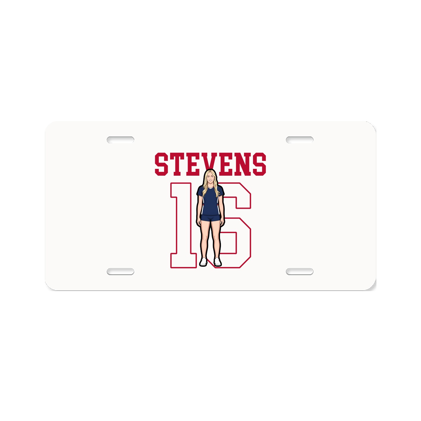 License Plate — Shirsey in Classic