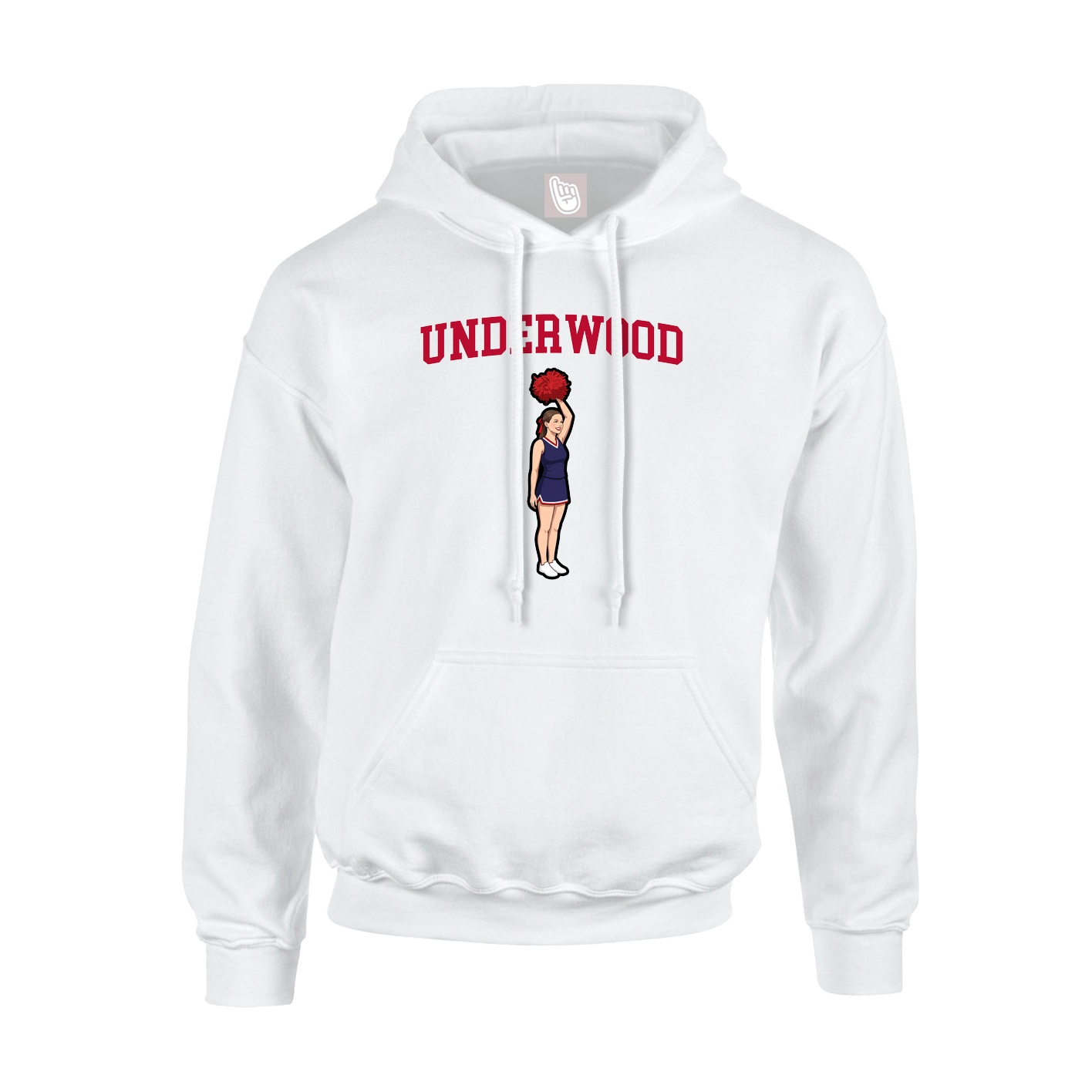 Youth Hoodie — Shirsey in White
