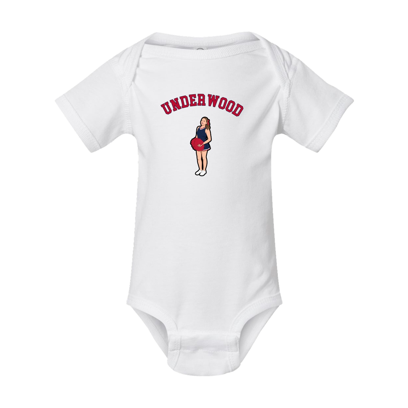 Baby Onesie — Shirsey Arch in White