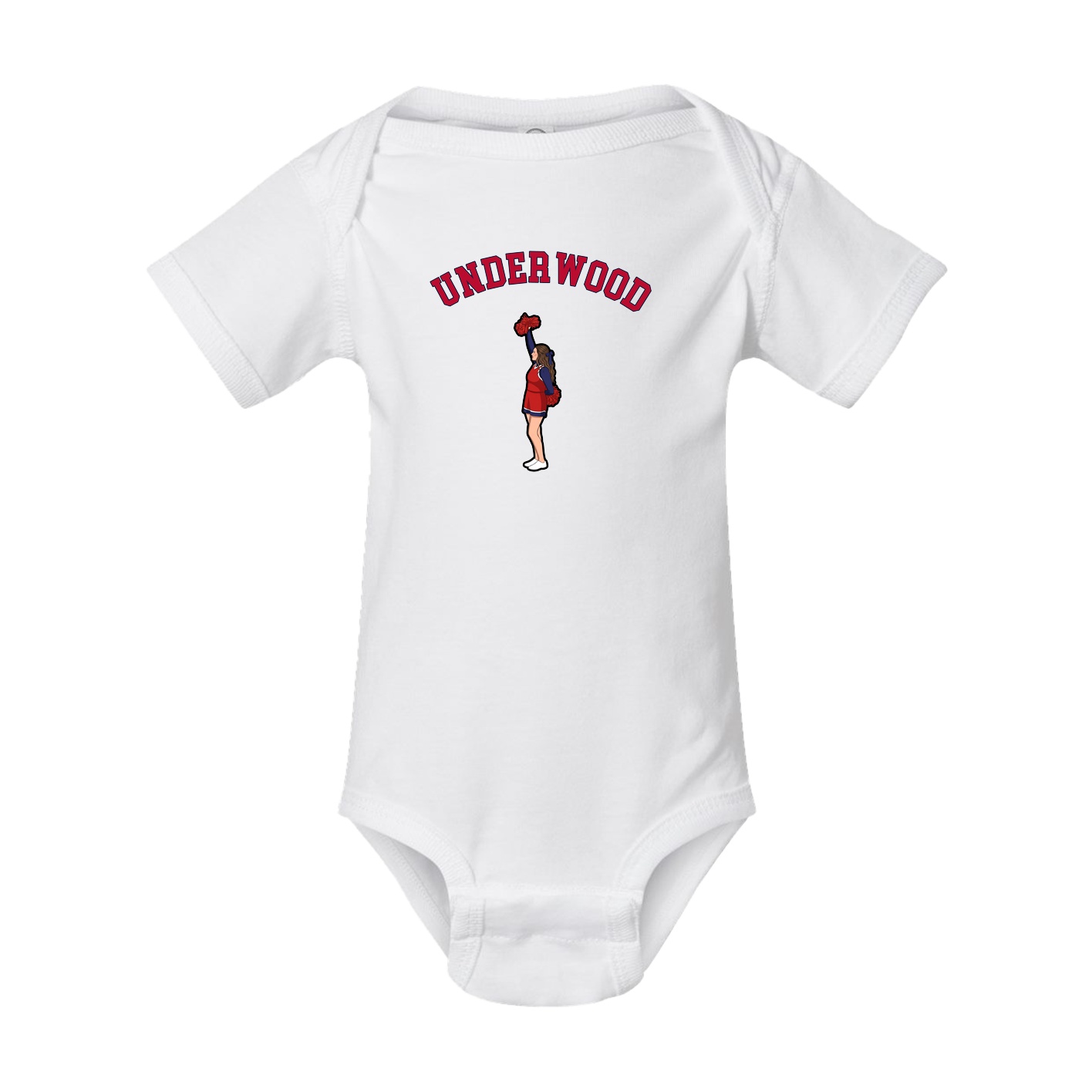 Baby Onesie — Shirsey Arch in White