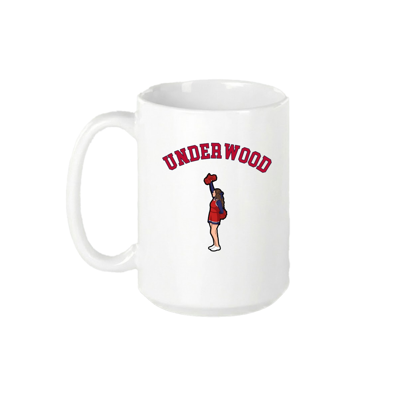 15oz Coffee Mug — Shirsey Arch in White