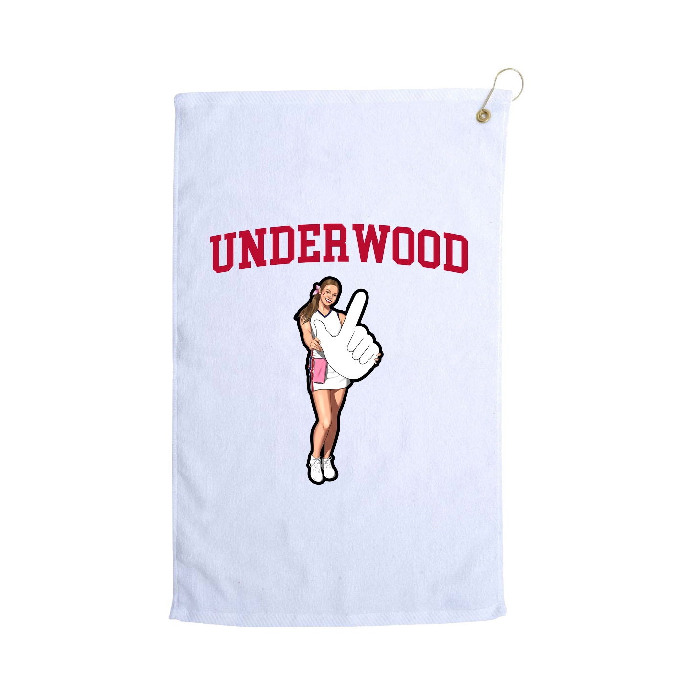 Golf Towel — Shirsey in White