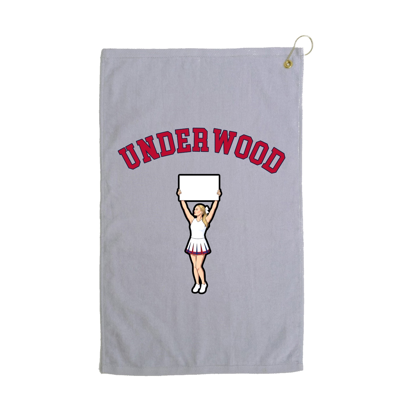 Golf Towel — Shirsey Arch in Grey