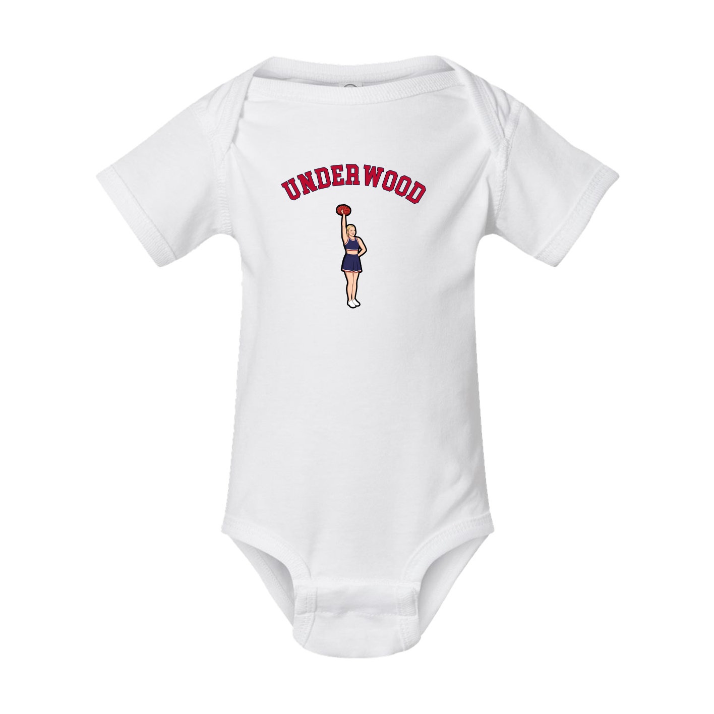Baby Onesie — Shirsey Arch in White