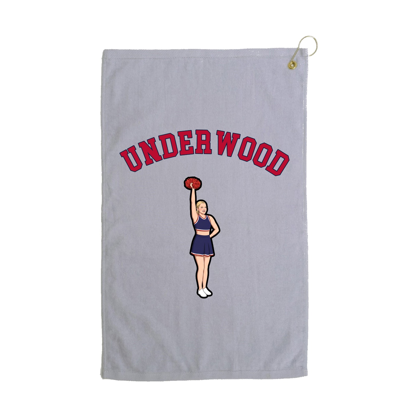 Golf Towel — Shirsey Arch in Grey