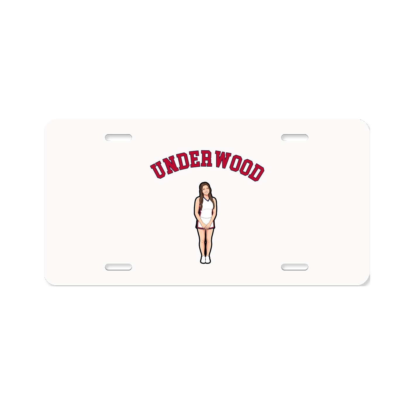 License Plate — Shirsey Arch in Classic