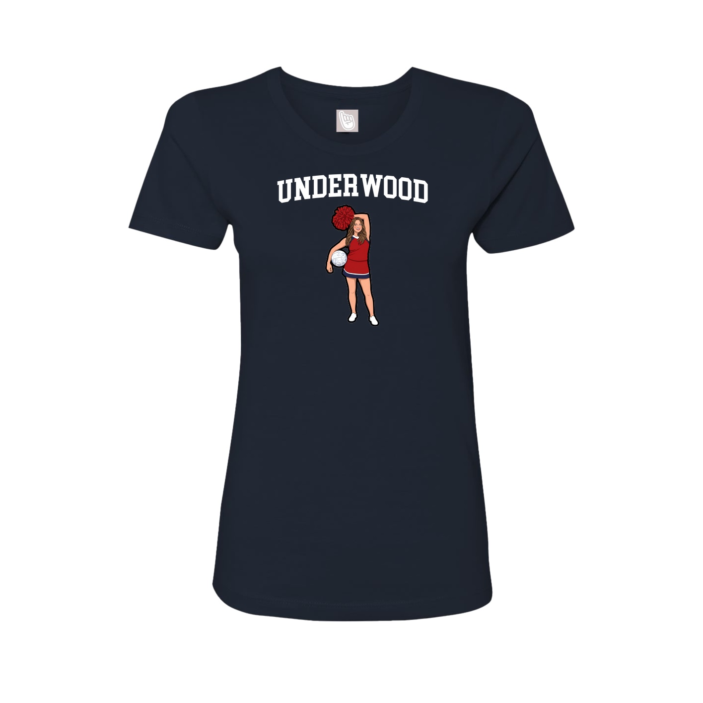 Womens Tee — Shirsey in Navy