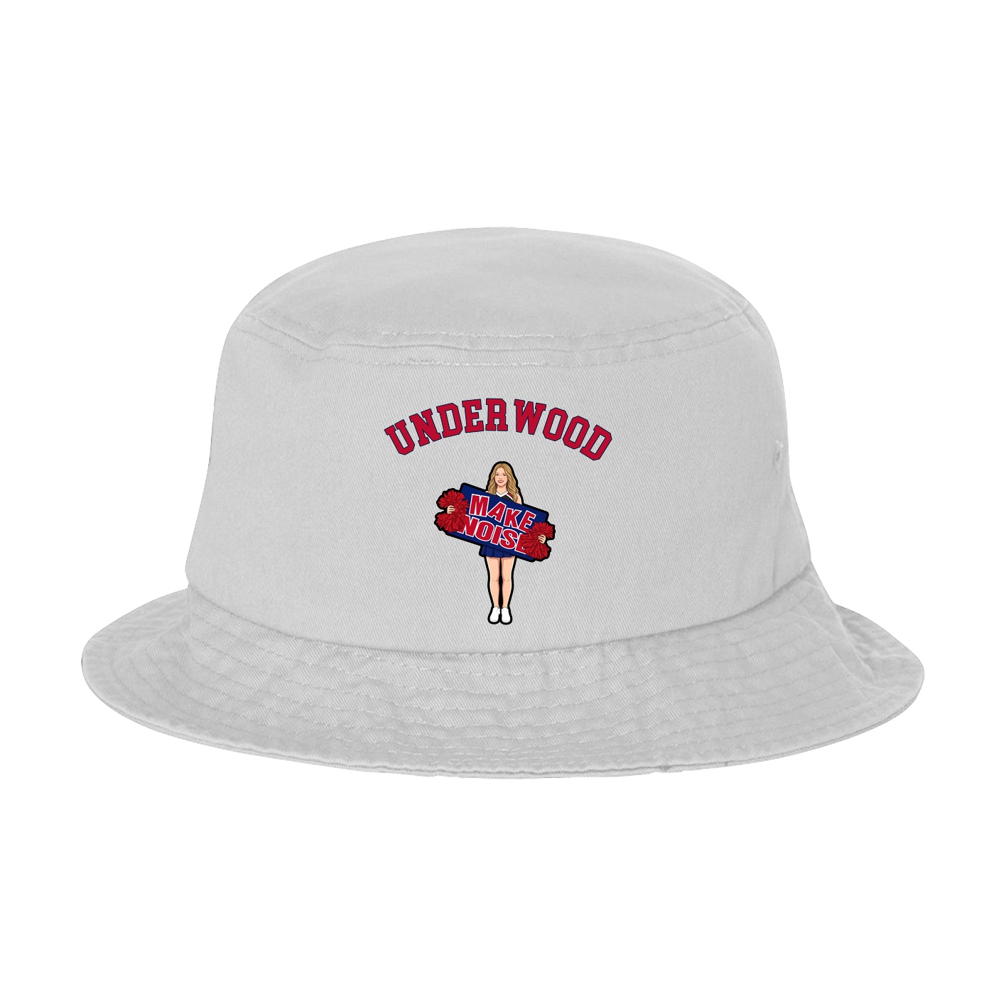 Bucket Cap — Shirsey Arch in White