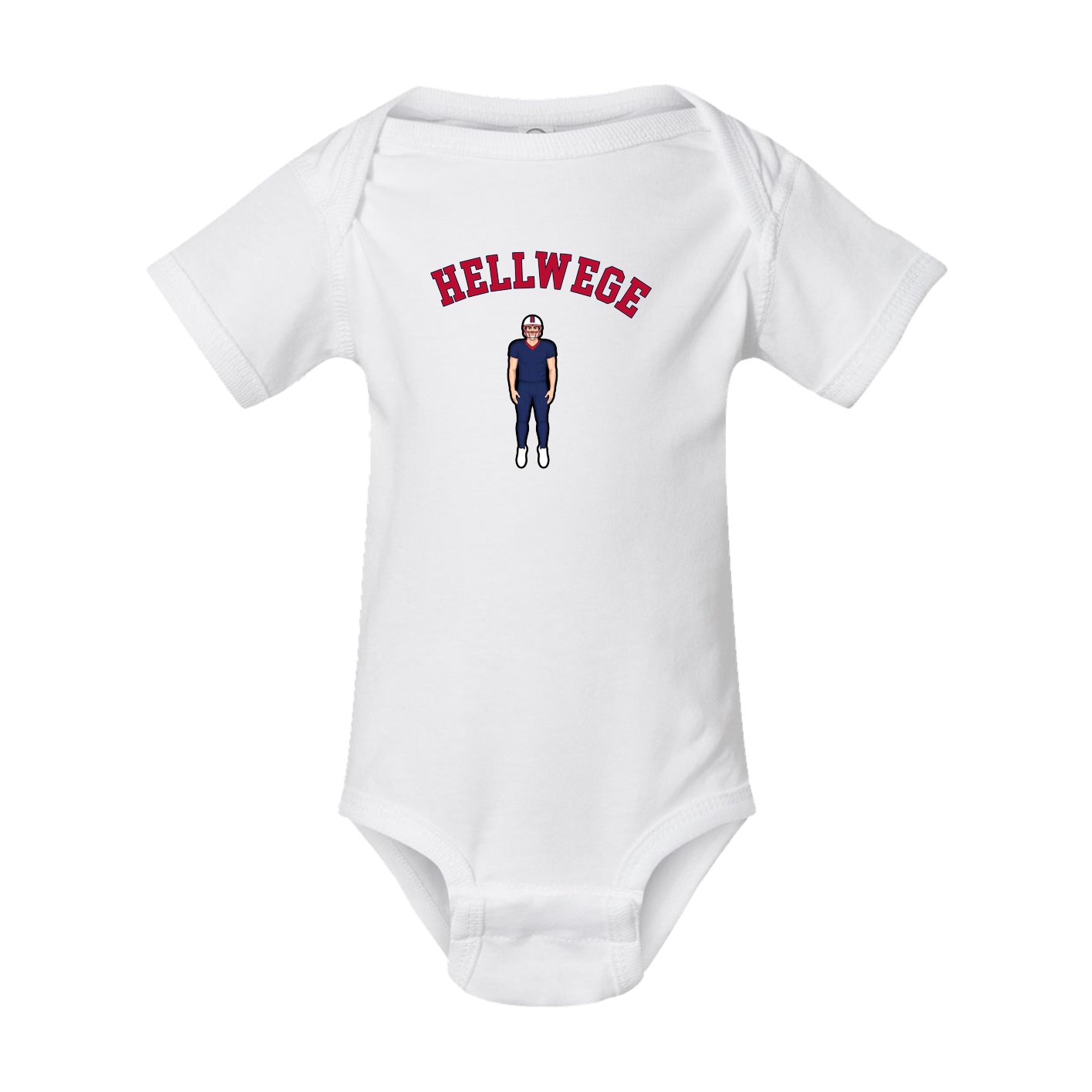 Baby Onesie — Shirsey Arch in White