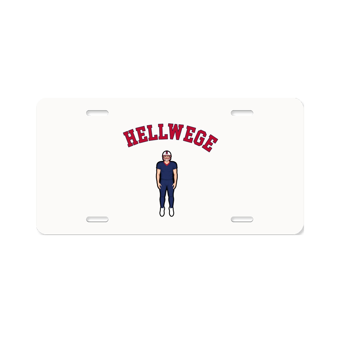 License Plate — Shirsey Arch in Classic