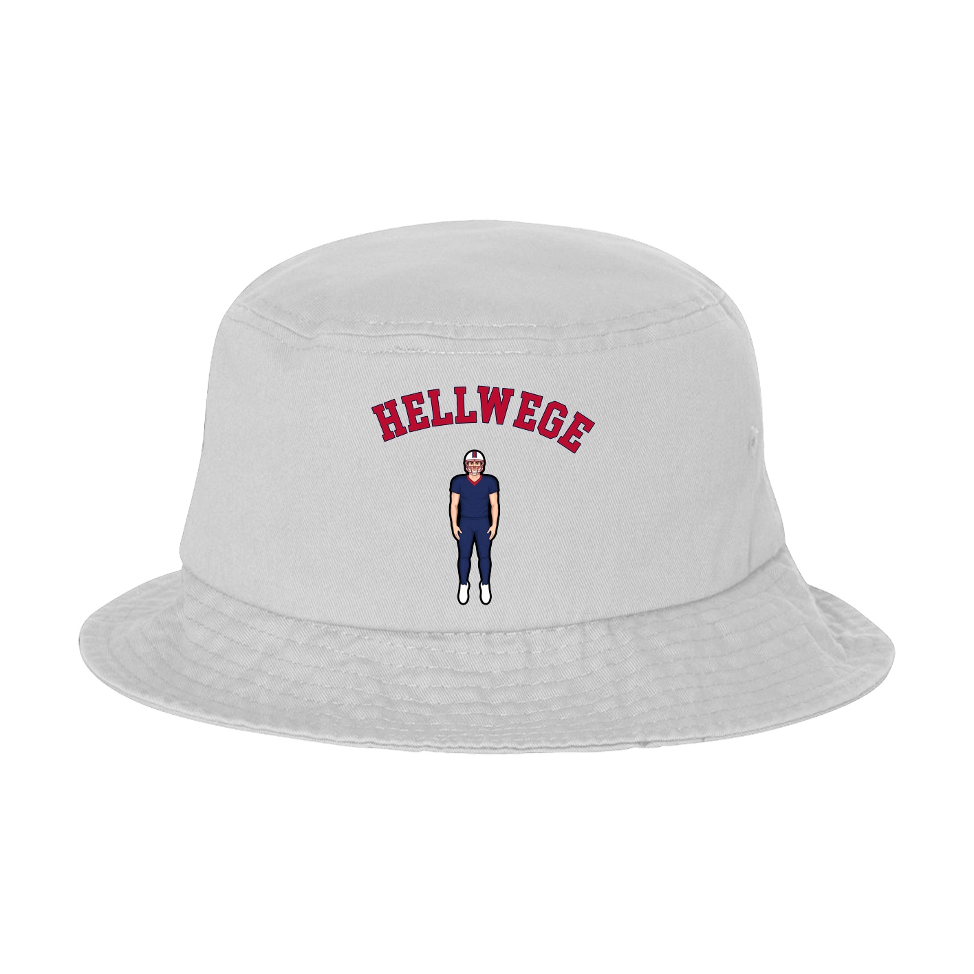 Bucket Cap — Shirsey Arch in White