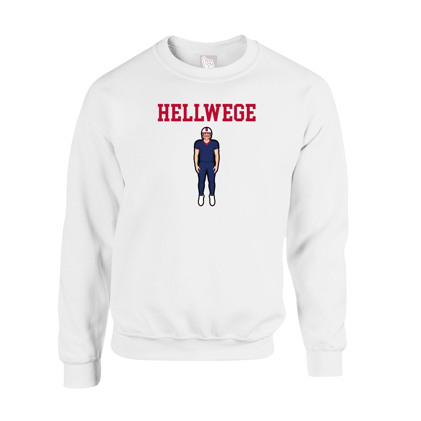 Fleece Crew — Shirsey in White