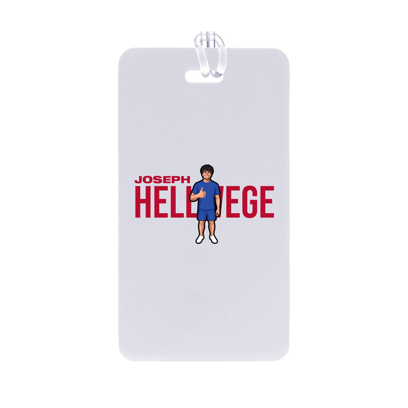 Bag Tag — Player Name in Classic