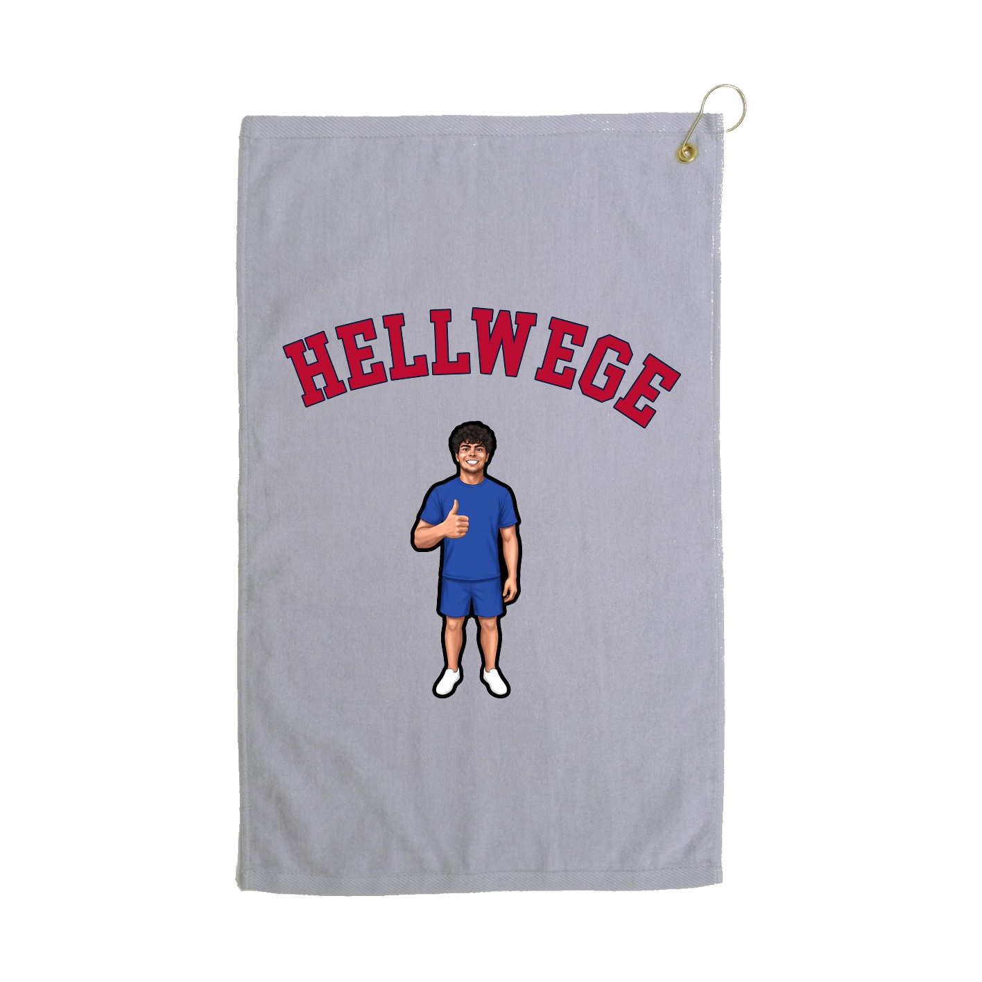 Golf Towel — Shirsey Arch in Grey