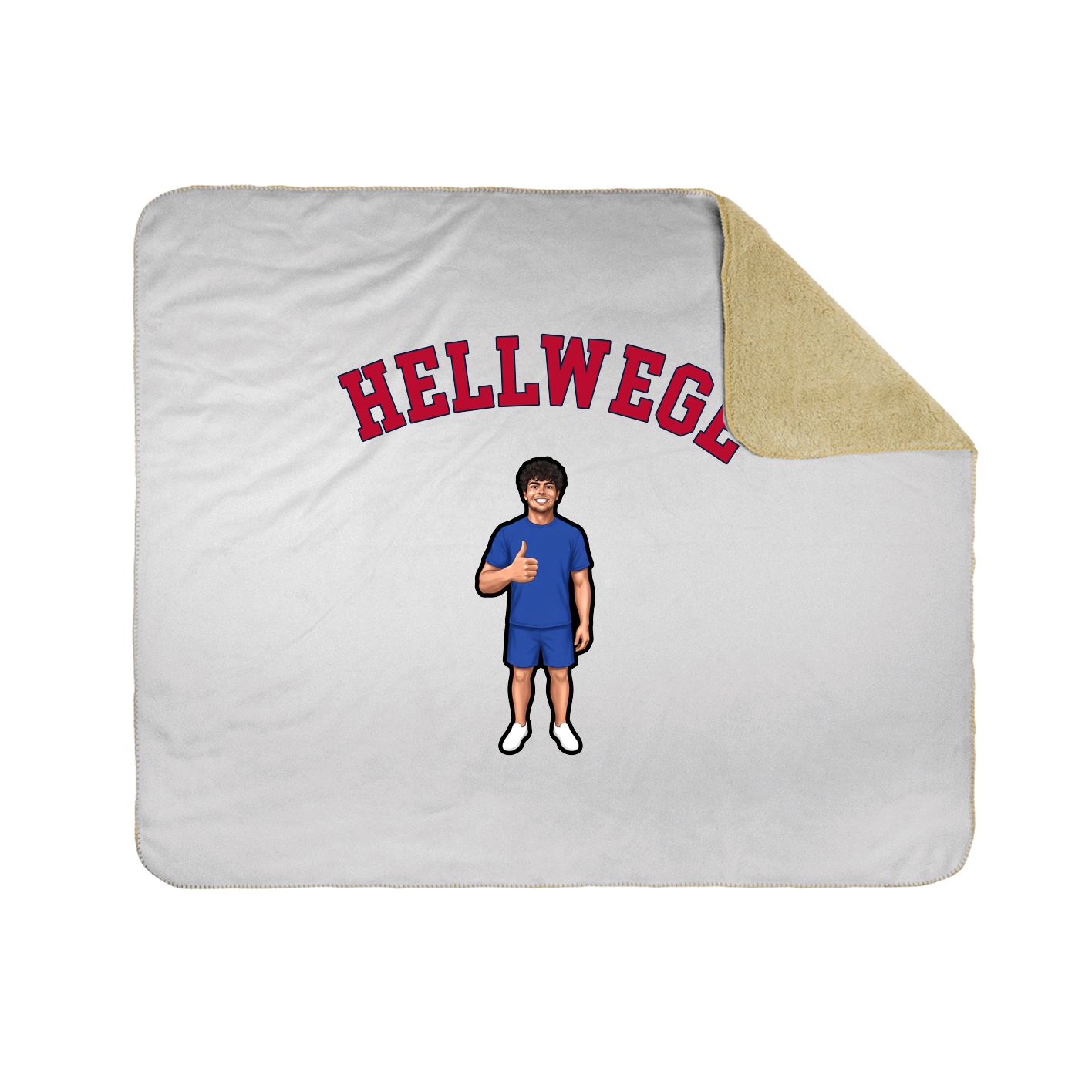 Throw Blanket — Shirsey Arch in White