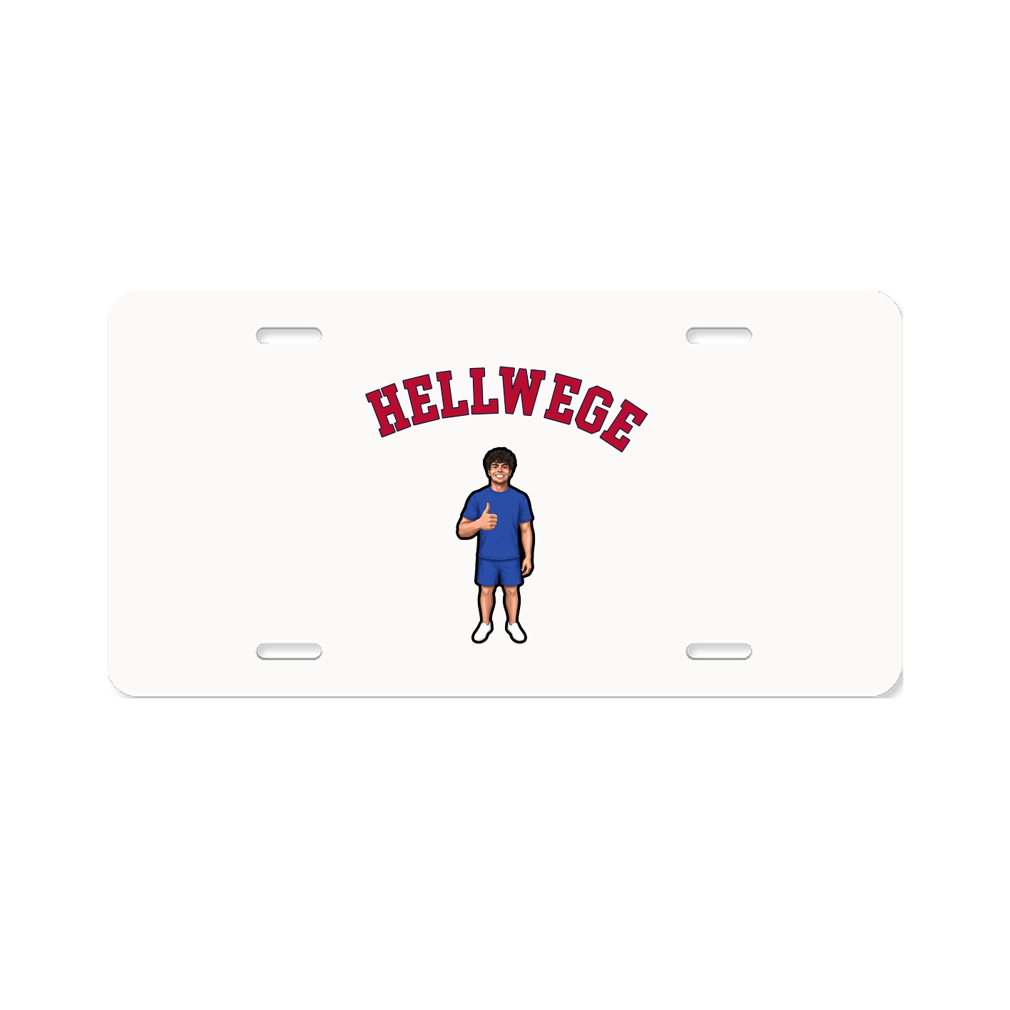 License Plate — Shirsey Arch in Classic