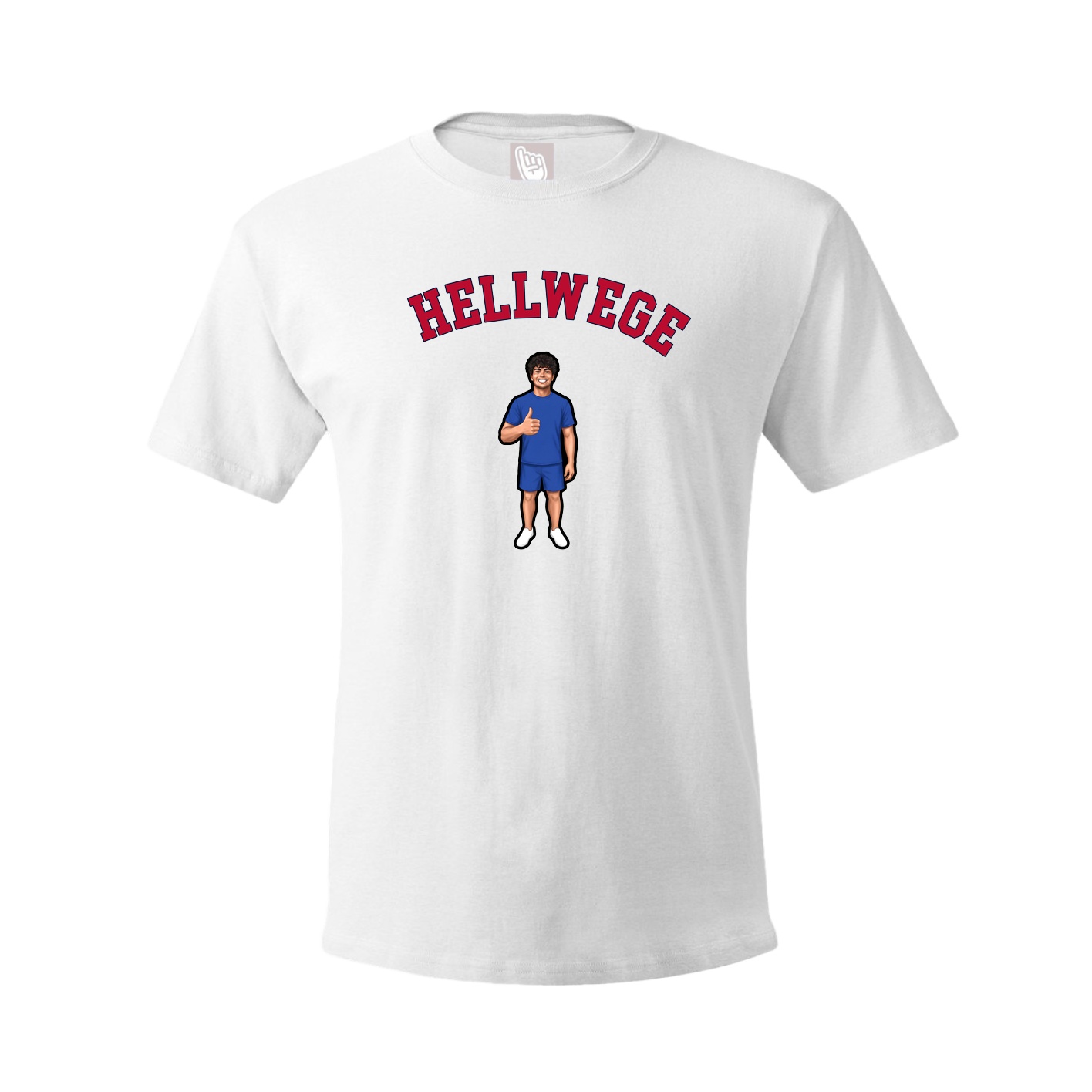 Youth Tee — Shirsey Arch in White