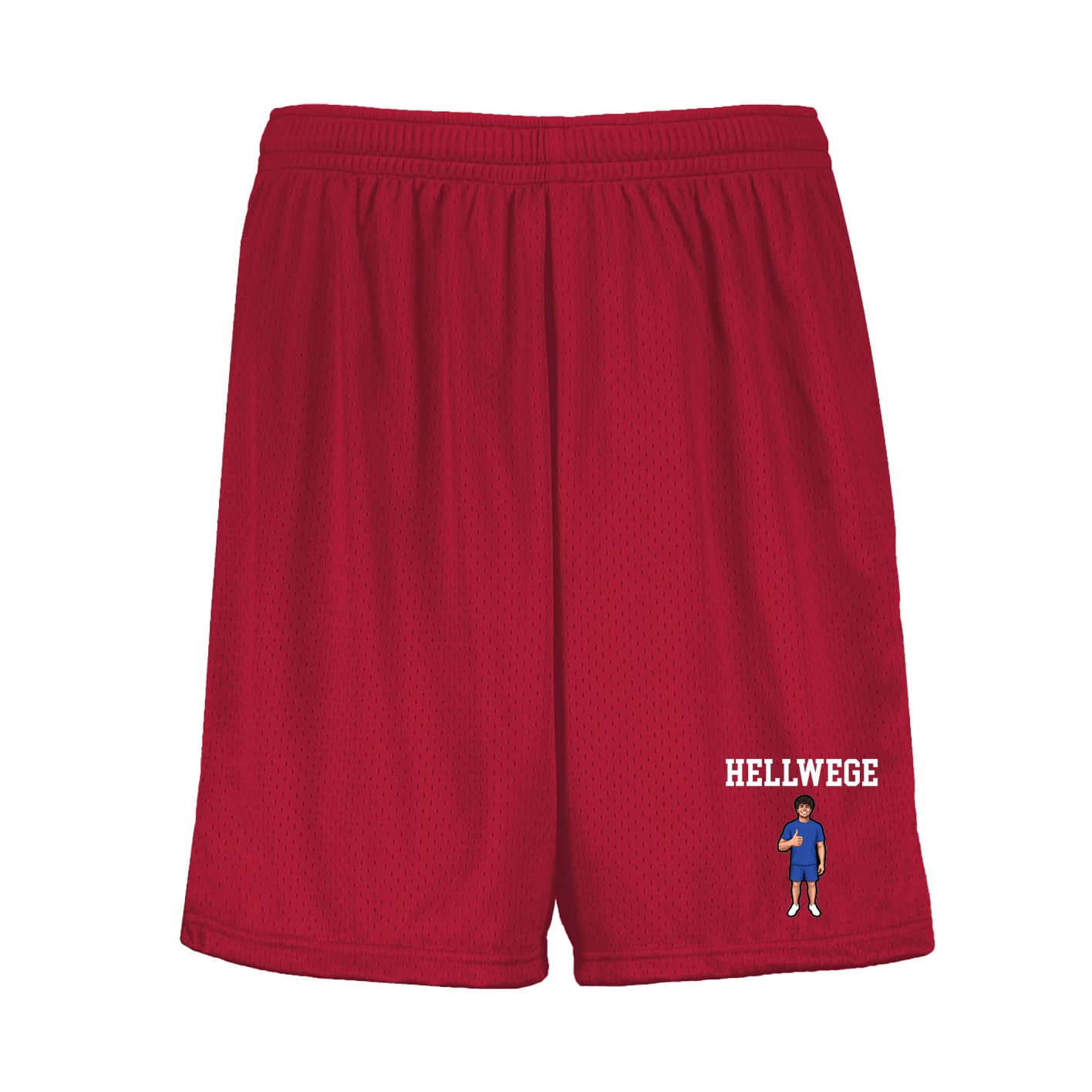 Shorts — Shirsey in Red