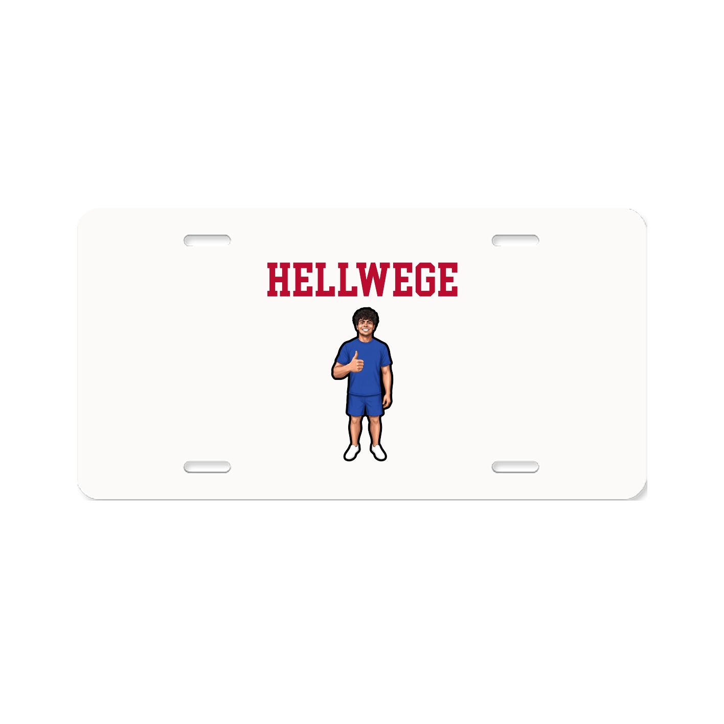 License Plate — Shirsey in Classic
