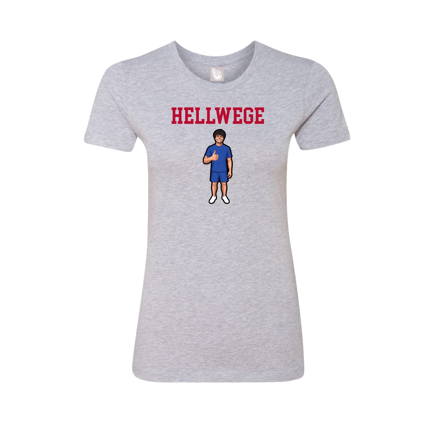 Womens Tee — Shirsey in Grey