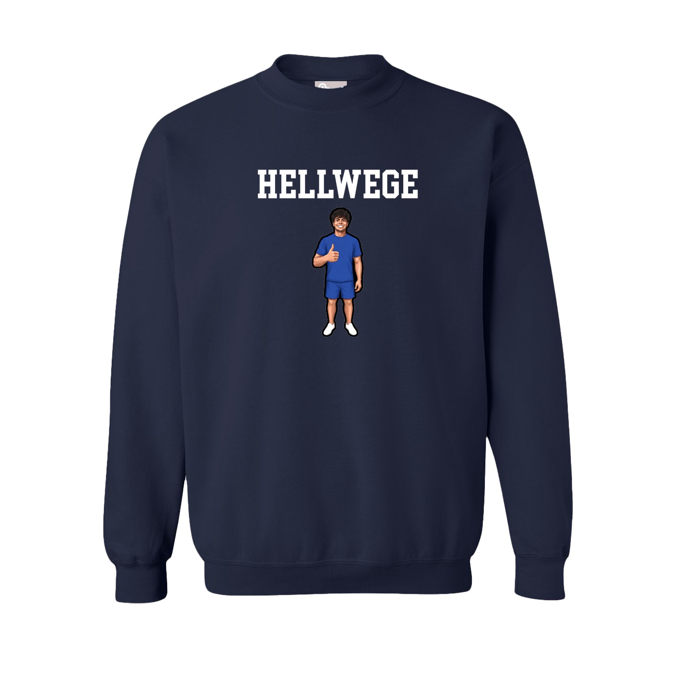 Fleece Crew — Shirsey in Navy