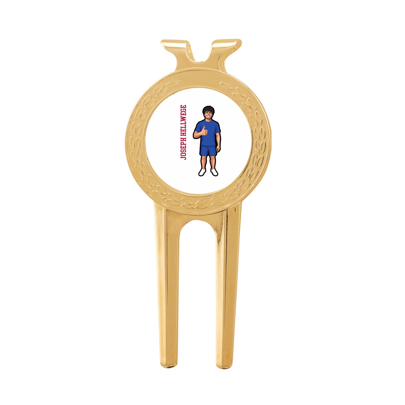 Divot Tool with Ball Marker — Name Vertical in Classic