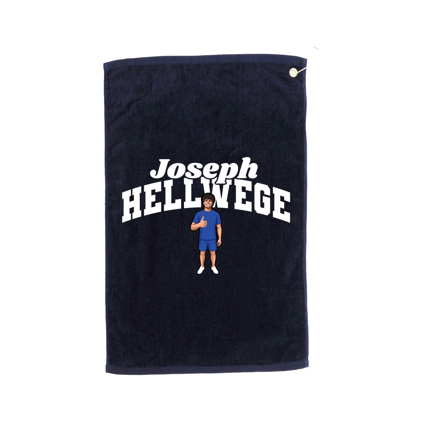 Golf Towel — Signature Arch in Navy