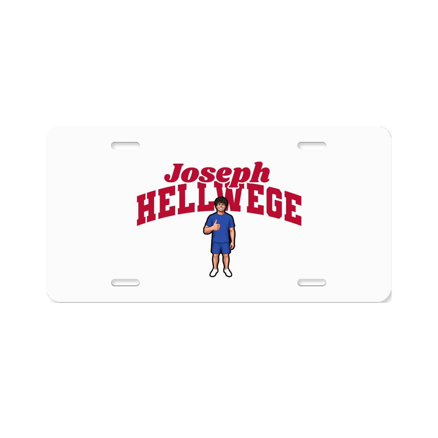 License Plate — Signature Arch in Classic