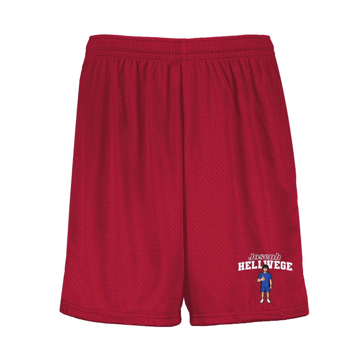 Shorts — Name Arch in Red