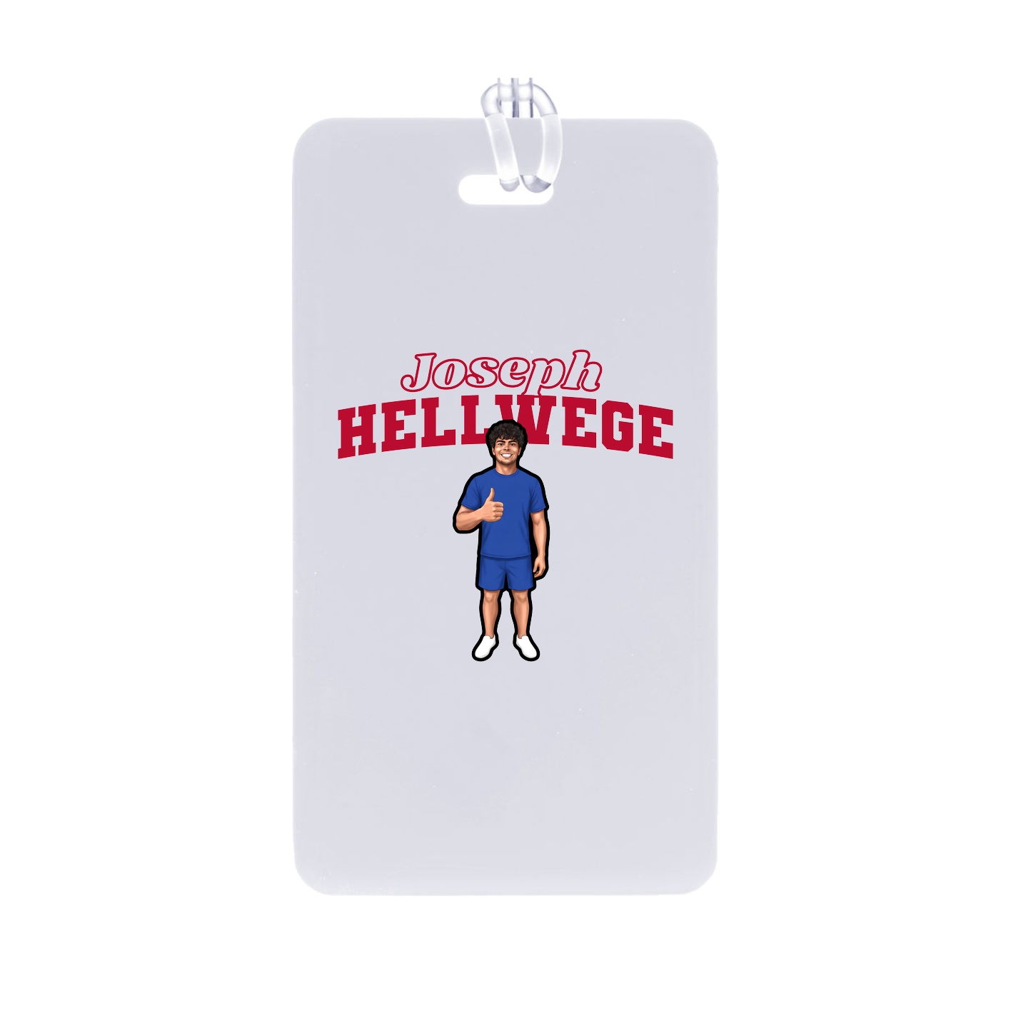 Bag Tag — Name Arch in Classic
