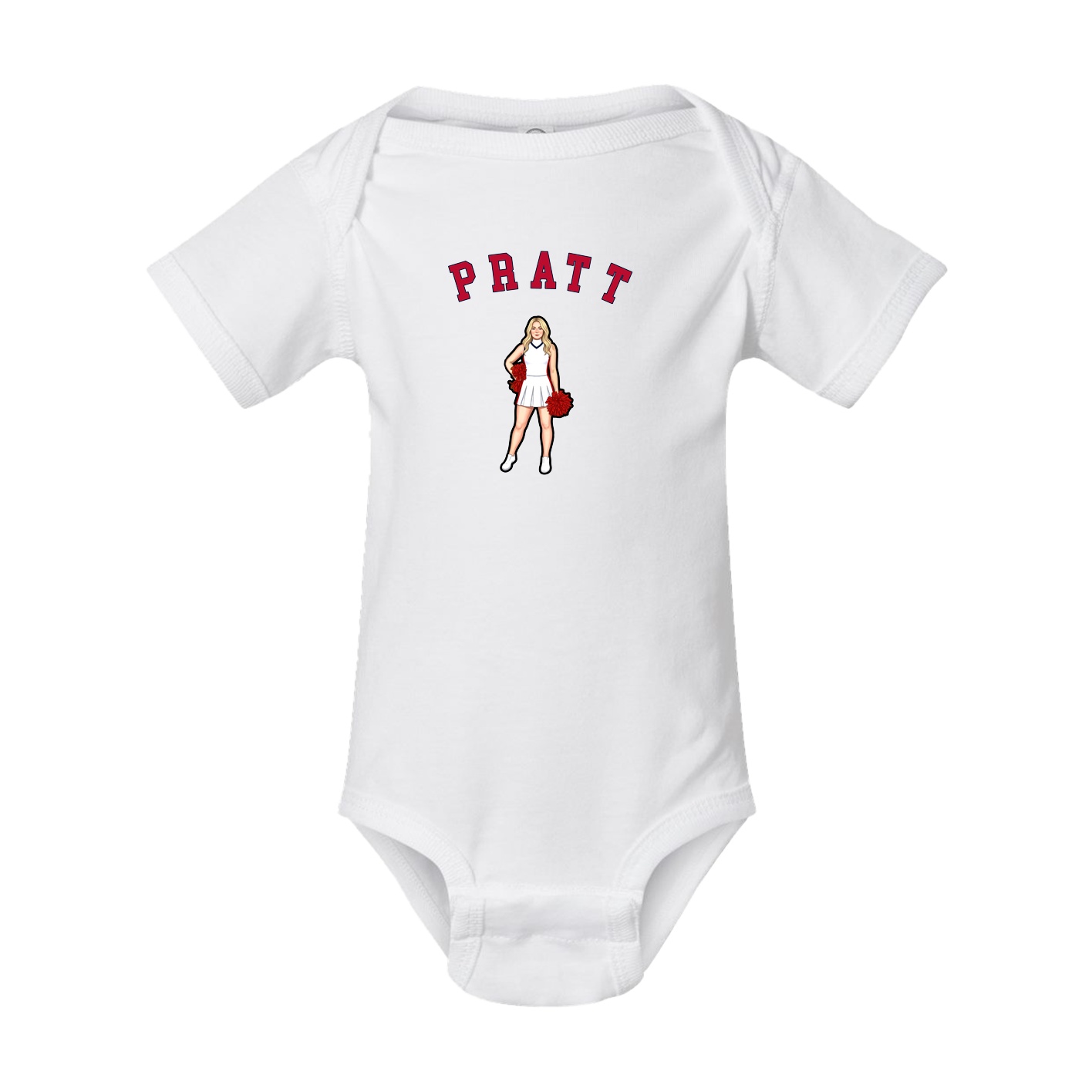 Baby Onesie — Shirsey Arch in White