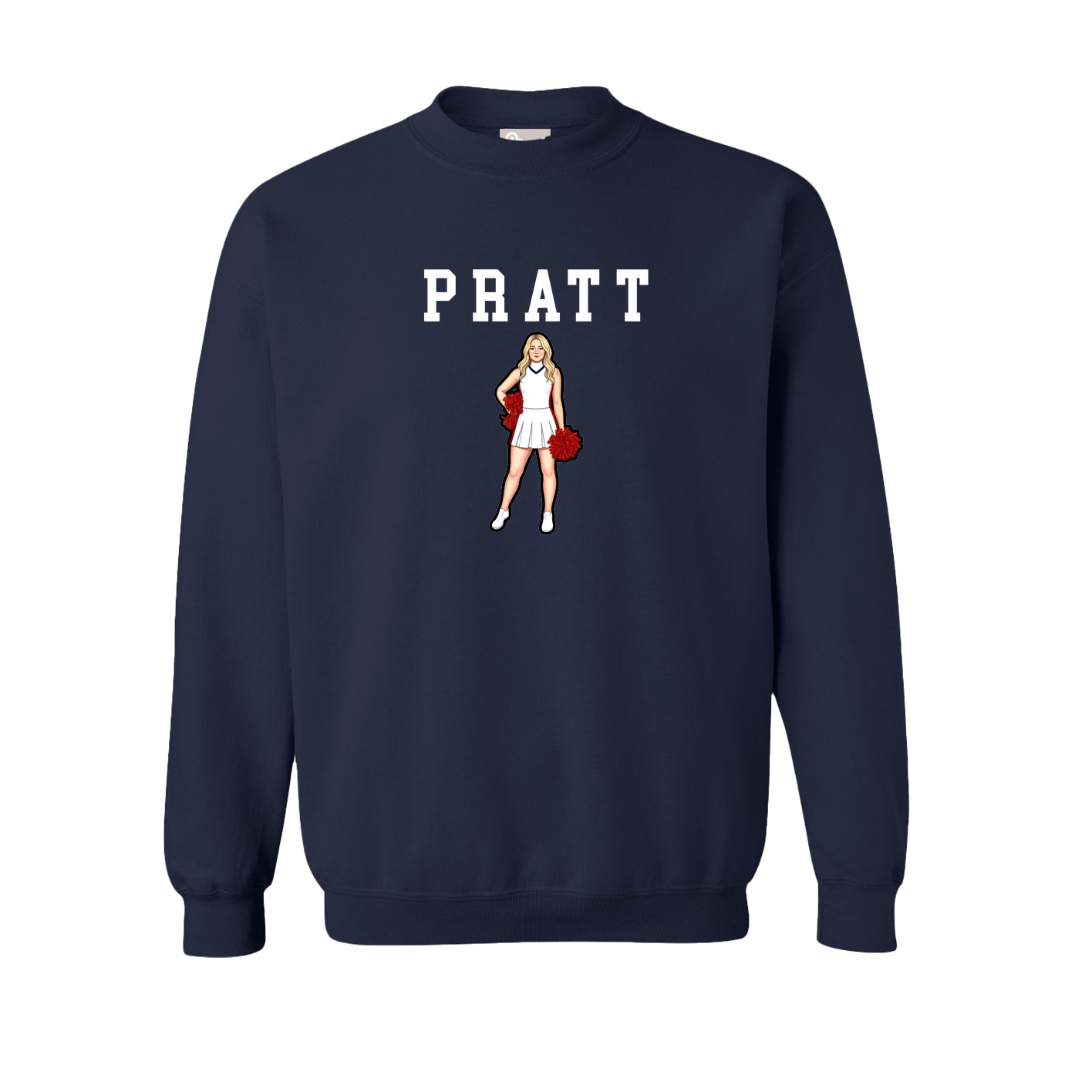 Fleece Crew — Shirsey in Navy