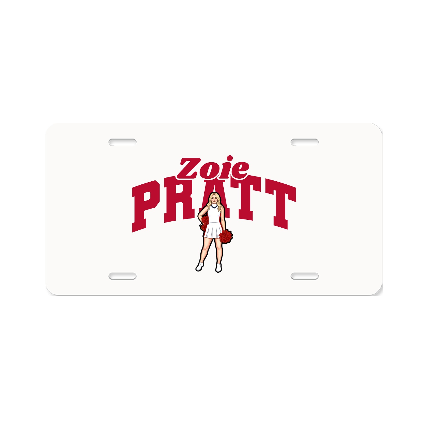 License Plate — Signature Arch in Classic