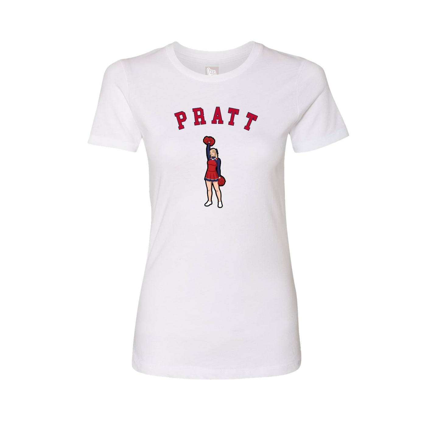 Womens Tee — Shirsey Arch in White