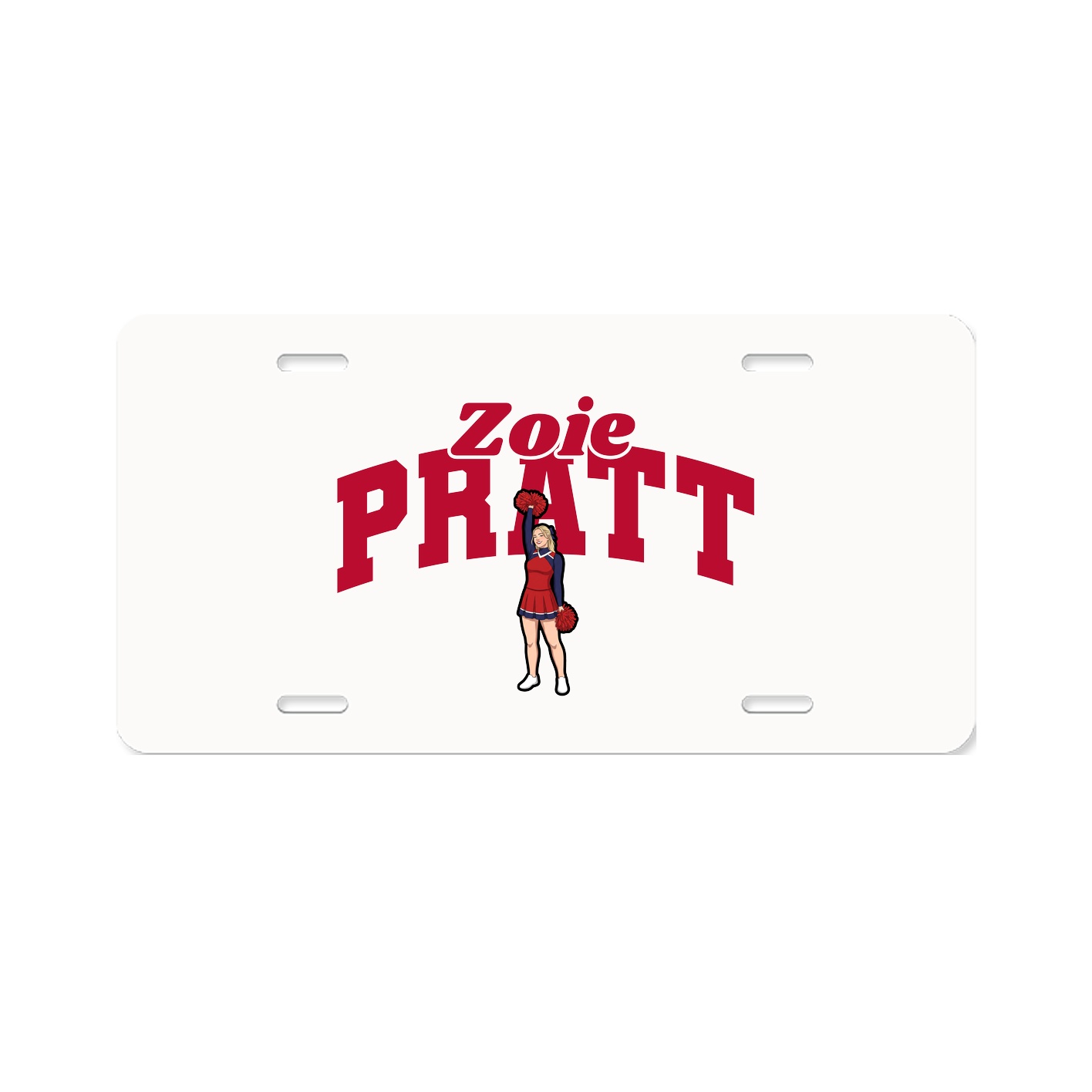 License Plate — Signature Arch in Classic