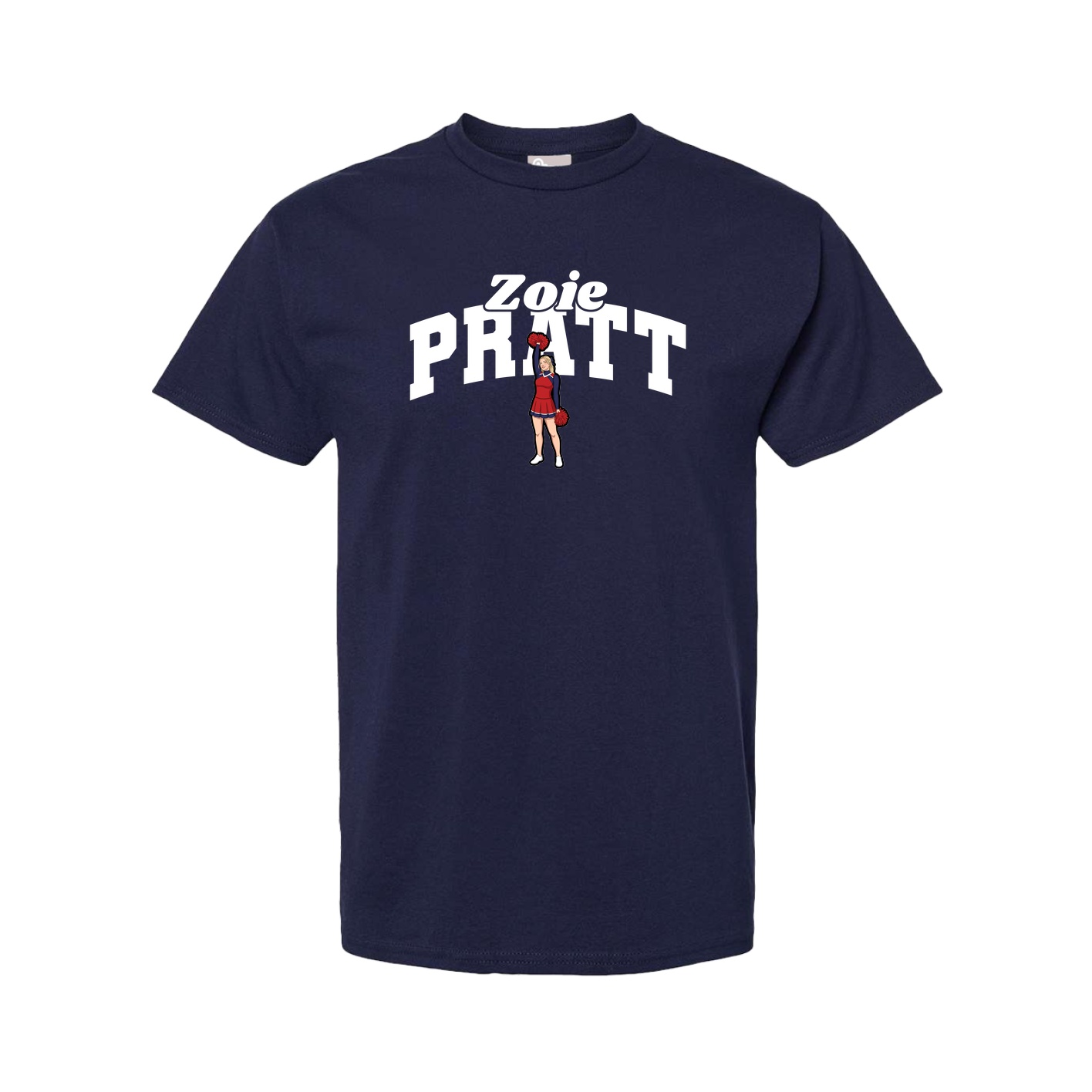 Youth Tee — Signature Arch in Navy
