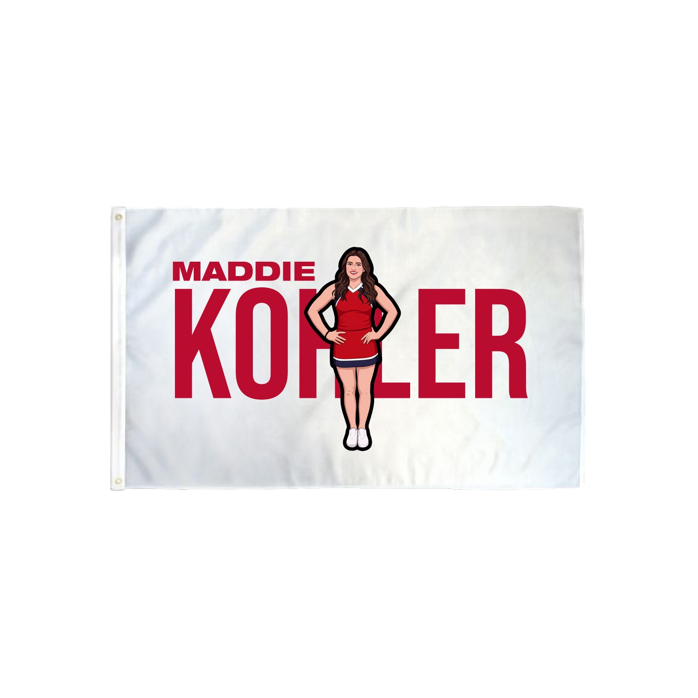 3x5 Flag — Player Name in Classic