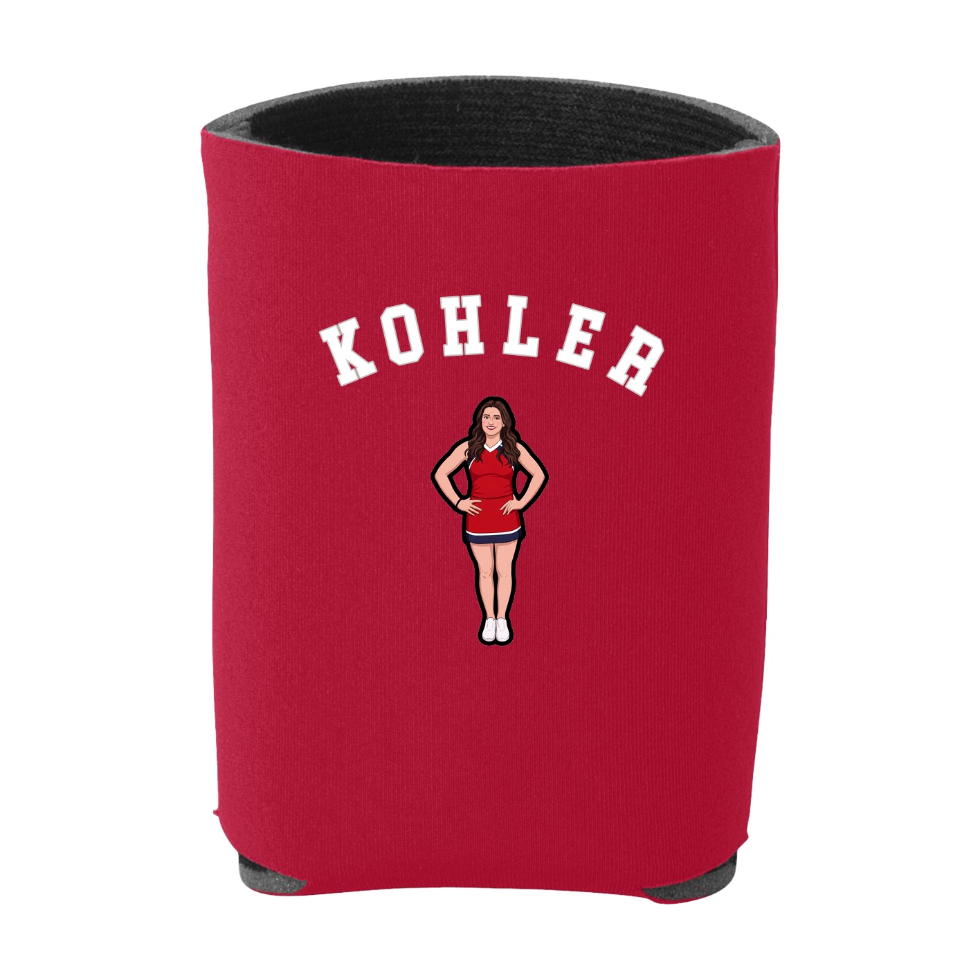 Can Holder — Shirsey Arch in Red