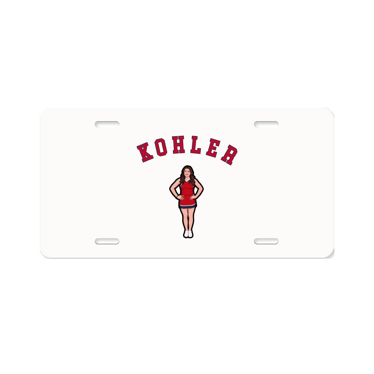 License Plate — Shirsey Arch in Classic