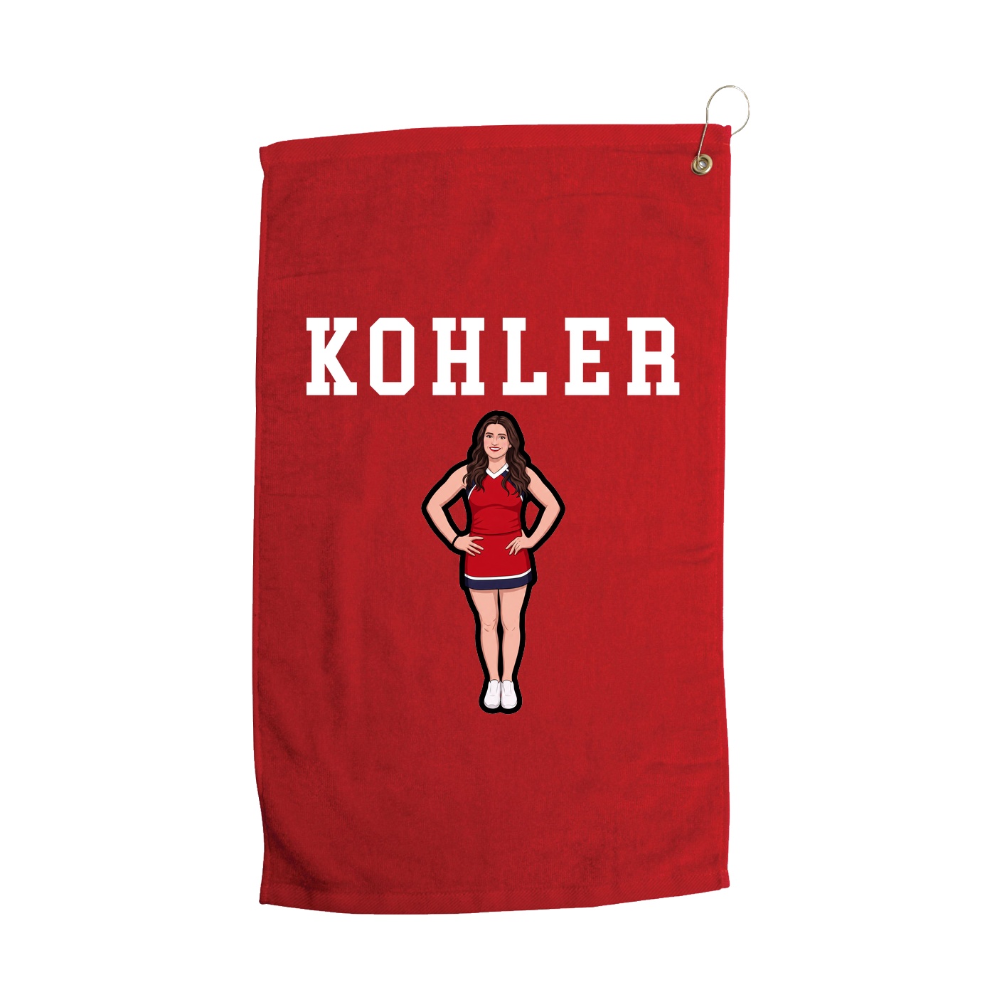 Golf Towel — Shirsey in Red