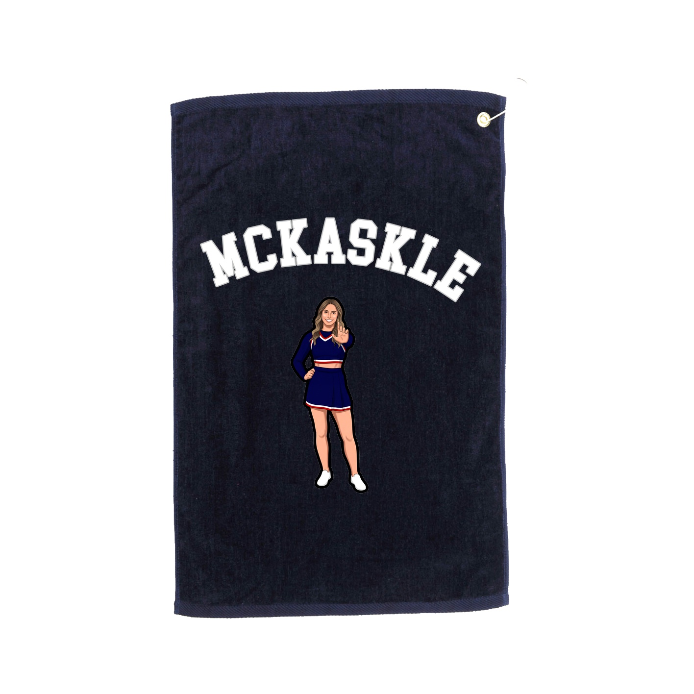 Golf Towel — Shirsey Arch in Navy