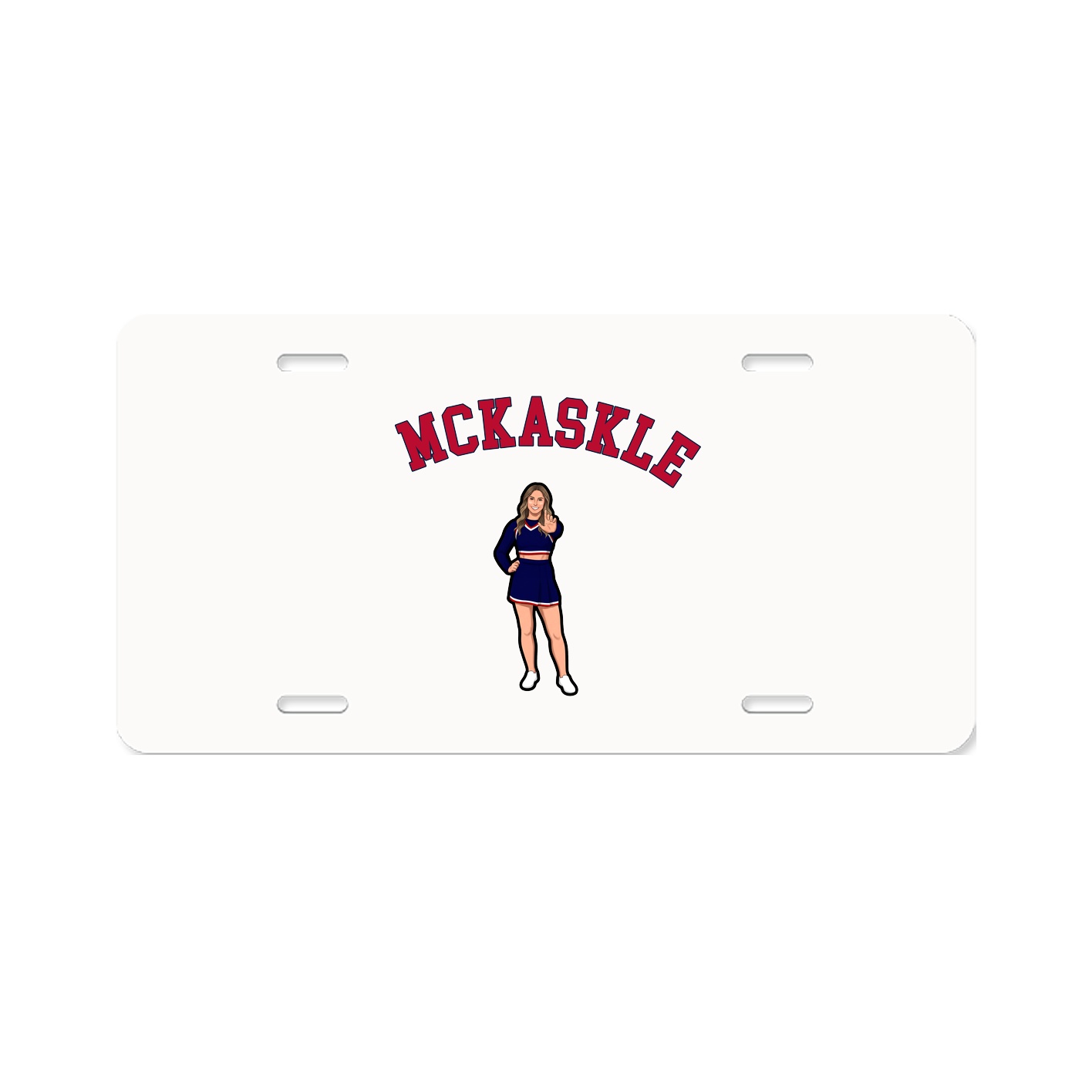 License Plate — Shirsey Arch in Classic