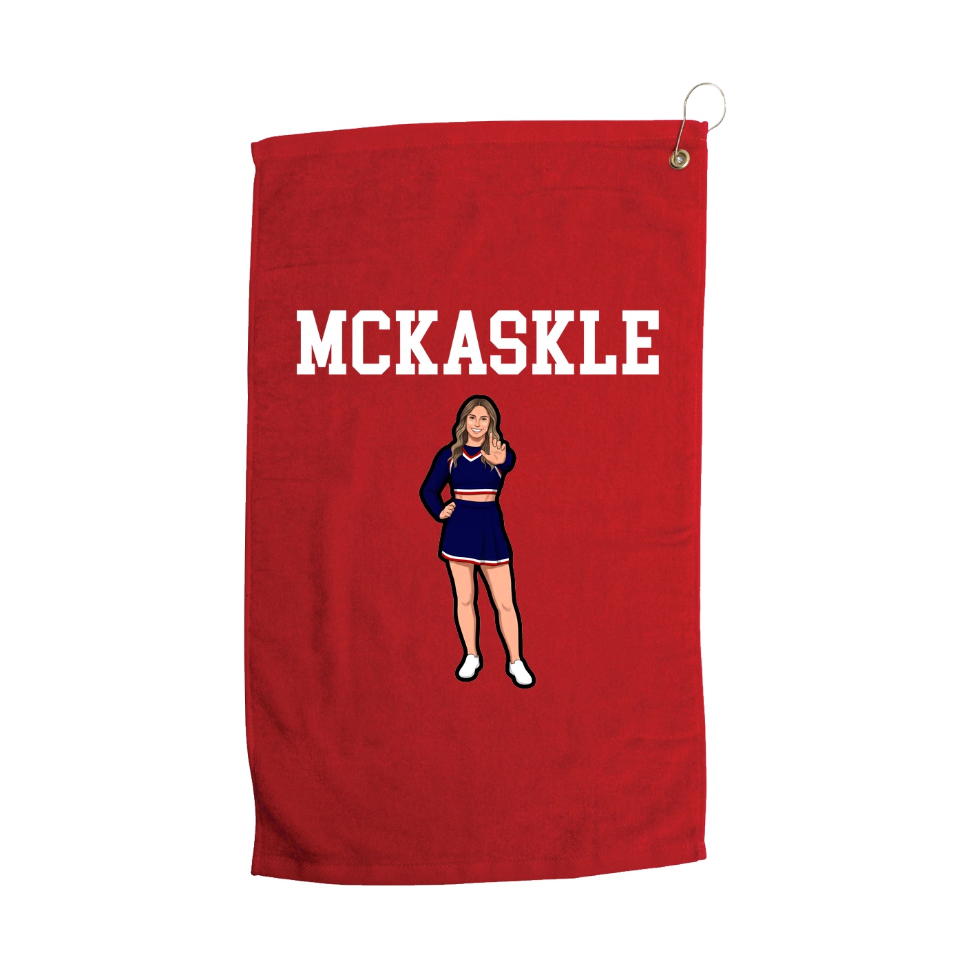 Golf Towel — Shirsey in Red
