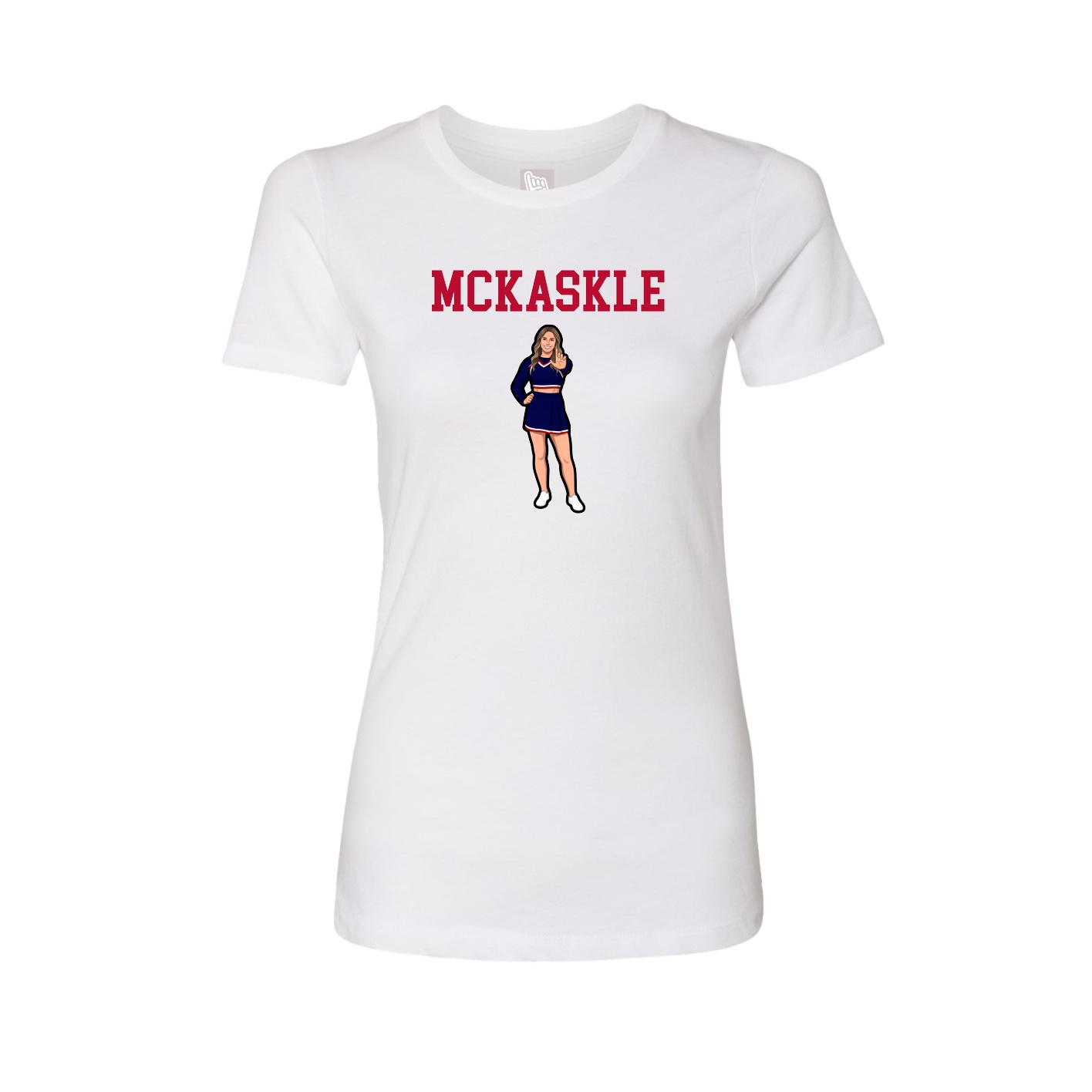 Fitted Women's Tee — Shirsey in White